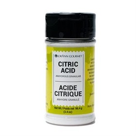 LorAnn Oils Citric Acid (Anhydrous Granular) 3.4 oz. jar