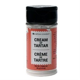 LorAnn Oils Cream of Tartar (Potassium Bitartrate) 3 oz. jar