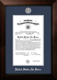 Campus Images Patriot Frames Air Force 11x14 Certificate Legacy Frame with Silver Medallion