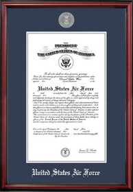 Campus Images Patriot Frames Air Force 11x14 Certificate Petite Frame with Silver Medallion