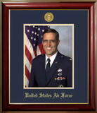 Campus Images AFPCL001 Patriot Frames Air Force 8x10 Portrait Classic Frame with Gold Medallion