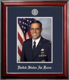 Campus Images AFPCL002 Patriot Frames Air Force 8x10 Portrait Classic Silver Frame with Silver Medallion