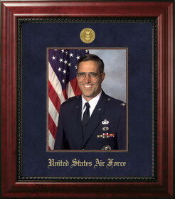 Campus Images Patriot Frames Air Force 8x10 Portrait Executive Frame with Gold Medallion