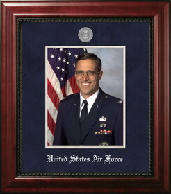 Campus Images Patriot Frames Air Force 8x10 Portrait Executive Frame with Silver Medallion