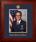 Campus Images AFPHO001 Patriot Frames Air Force 8x10 Portrait Honors Frame with Gold Medallion