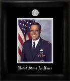 Campus Images AFPS002 Air Force Portrait Frame Silver Medallion