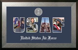 Campus Images AFSSHO002S Patriot Frames Air Force Collage Photo Honors Frame with Silver Medallion