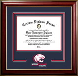 Campus Images AL991CMGTSD-1185 South Alabama Jaguars 11w x 8.5h Classic Spirit Logo Diploma Frame