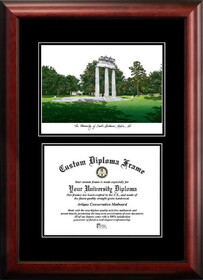 Campus Images AL991D-1185 University of South Alabama 11w x 8.5h Diplomate Diploma Frame