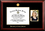Campus Images AL991PGED-1512 University of South Alabama 15w x 12h Gold Embossed Diploma Frame with 5 x7 Portrait, Price/each