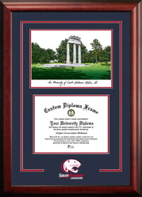 Campus Images AL991SG University of South Alabama Spirit Graduate Frame with Campus Image