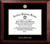 Campus Images AL992GED Auburn University Gold Embossed Diploma Frame