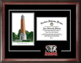 Campus Images AL993SG University of Alabama Spirit Graduate Frame