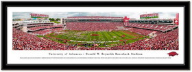 Campus Images AR9991918FPP University of Arkansas Framed Stadium Print