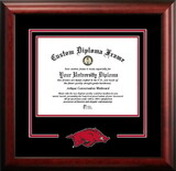 Campus Images AR999SD University of Arkansas Spirit Diploma Frame