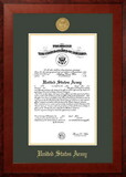 Campus Images ARCHO001 Patriot Frames Army 10x14 Certificate Honors Frame with Gold Medallion