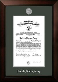 Campus Images ARCLG002 Patriot Frames Army 10x14 Certificate Legacy Frame with Silver Medallion