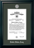 Campus Images ARCS002 Army Commission Frame Silver Medallion