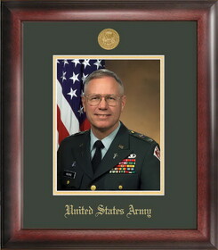Campus Images ARPG001 Army Portrait Frame Gold Medallion