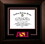 Campus Images AZ994LBCSD-1185 Arizona State University 11w x 8.5h Legacy Black Cherry Spirit Logo Diploma Frame Sun Devils