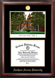 Campus Images AZ995LGED Northern Arizona University Gold embossed diploma frame with Campus Images lithograph