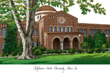 Campus Images CA919 California State University - Chico Campus Images Lithograph Print