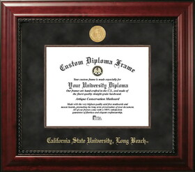 Campus Images CA923EXM-1185 Cal State Long Beach 11w x 8.5h Executive Diploma Frame