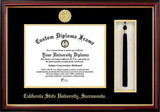 Campus Images CA925PMHGT-1185 Sacramento State 11w x 8.5h Tassel Box and Diploma Frame