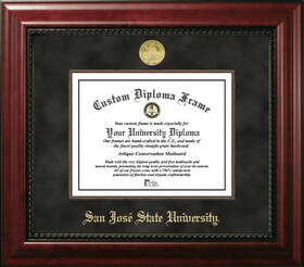 Campus Images CA929EXM-1185 San Jose State University 11w x 8.5h Executive Diploma Frame