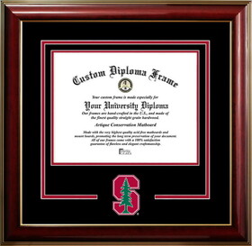 Campus Images CA932CMGTSD-1185 Stanford Cardinals 11w x 8.5h Classic Spirit Logo Diploma Frame