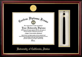 Campus Images CA933PMHGT-1185 UC Irvine 11w x 8.5h Tassel Box and Diploma Frame
