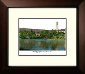 Campus Images CA936LR UC Santa Barbara Legacy Alumnus Framed Lithograph