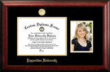 Campus Images CA944PGED-1185 Pepperdine University 11w x 8.5h Gold Embossed Diploma Frame with 5 x7 Portrait
