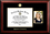 Campus Images CA944PGED-1411 Pepperdine University 14w x 11h Gold Embossed Diploma Frame with 5 x7 Portrait, Price/each