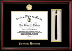 Campus Images CA944PMHGT Pepperdine University Tassel Box and Diploma Frame