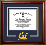 Campus Images CA945CMGTSD-1185 University of California, Berkeley 11w x 8.5h Classic Spirit Logo Diploma Frame