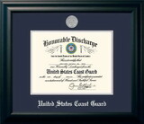 Campus Images CGDS002 Coast Guard Discharge Frame Silver Medallion