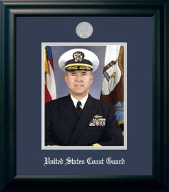Campus Images CGPS002 Coast Guard Portrait Frame e Silver Medallion