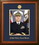 Campus Images CGPSW002 Patriot Frames Coast Guard 8x10 Portrait Walnut Frame Gold Medallion, Price/each