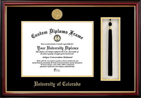 Campus Images CO995PMHGT University of Colorado - Boulder Tassel Box and Diploma Frame