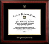 Campus Images DC996GED Georgetown University Gold Embossed Diploma Frame