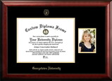 Campus Images DC996PGED-1714 Georgetown University 17w x 14h Gold Embossed Diploma Frame with 5 x7 Portrait