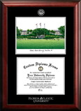 Campus Images FL986LGED Florida Atlantic University Gold embossed diploma frame with Campus Images lithograph