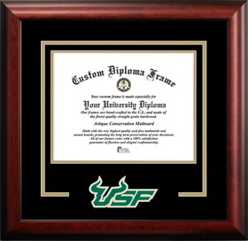 Campus Images FL989SD University of South Florida Spirit Diploma Frame