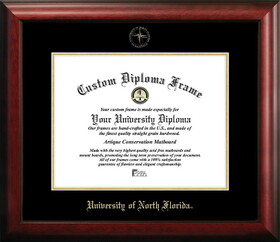Campus Images FL993GED University of North Florida Gold Embossed Diploma Frame