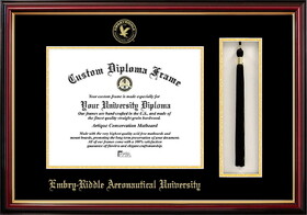 Campus Images FL995PMHGT Embry-Riddle University Tassel Box and Diploma Frame