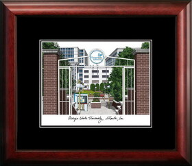 Campus Images GA973A Georgia State Academic Framed Lithograph