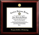 Campus Images GA974GED Georgia Institute of Technology  Gold Embossed Diploma Frame
