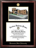 Campus Images GA986LGED Kennesaw State University Gold embossed diploma frame with Campus Images lithograph