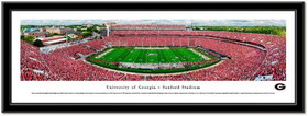 Campus Images GA98712116FPP University of Georgia Framed Stadium Print
